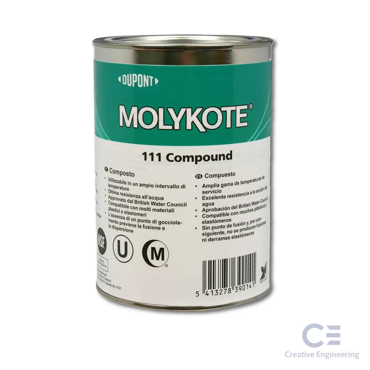 Mỡ Bôi Trơn molykote 111 compound , 25kg/thùng
