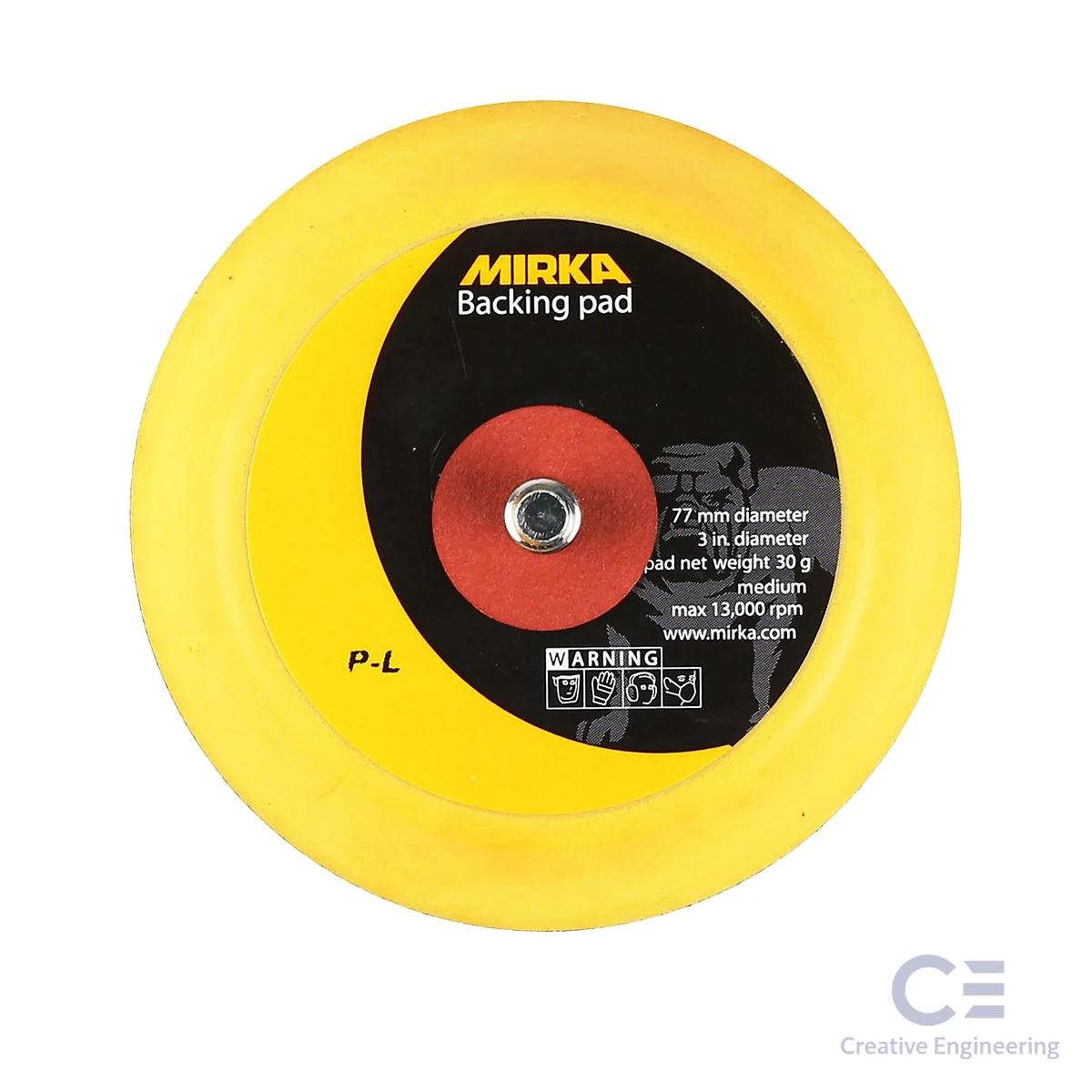 Đế của máy chà nhám đường kính 77mm 1/4", hiệu Mirka