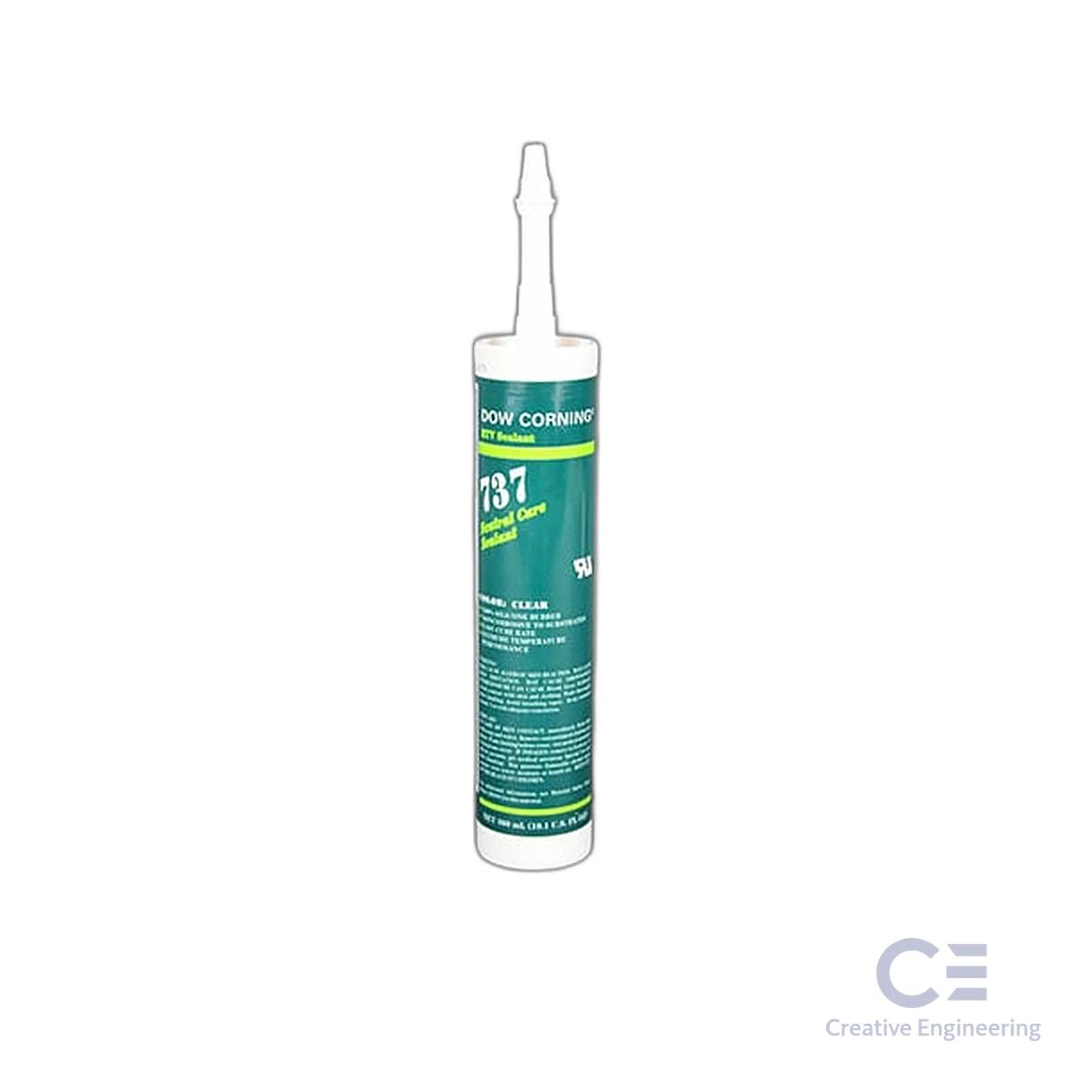 Ma tít dùng để ghép nối Dowsil 737 Neutral Cure Seanlant Clear (300ml/chai)