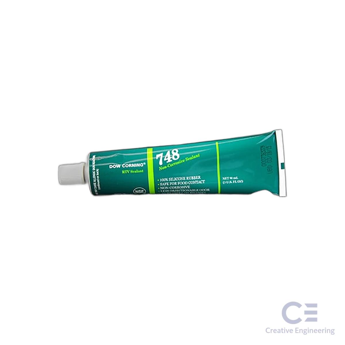 Keo silicone không ăn mòn DOWSIL 748 Non-Corrosive Sealant, 90 ml/tuýp