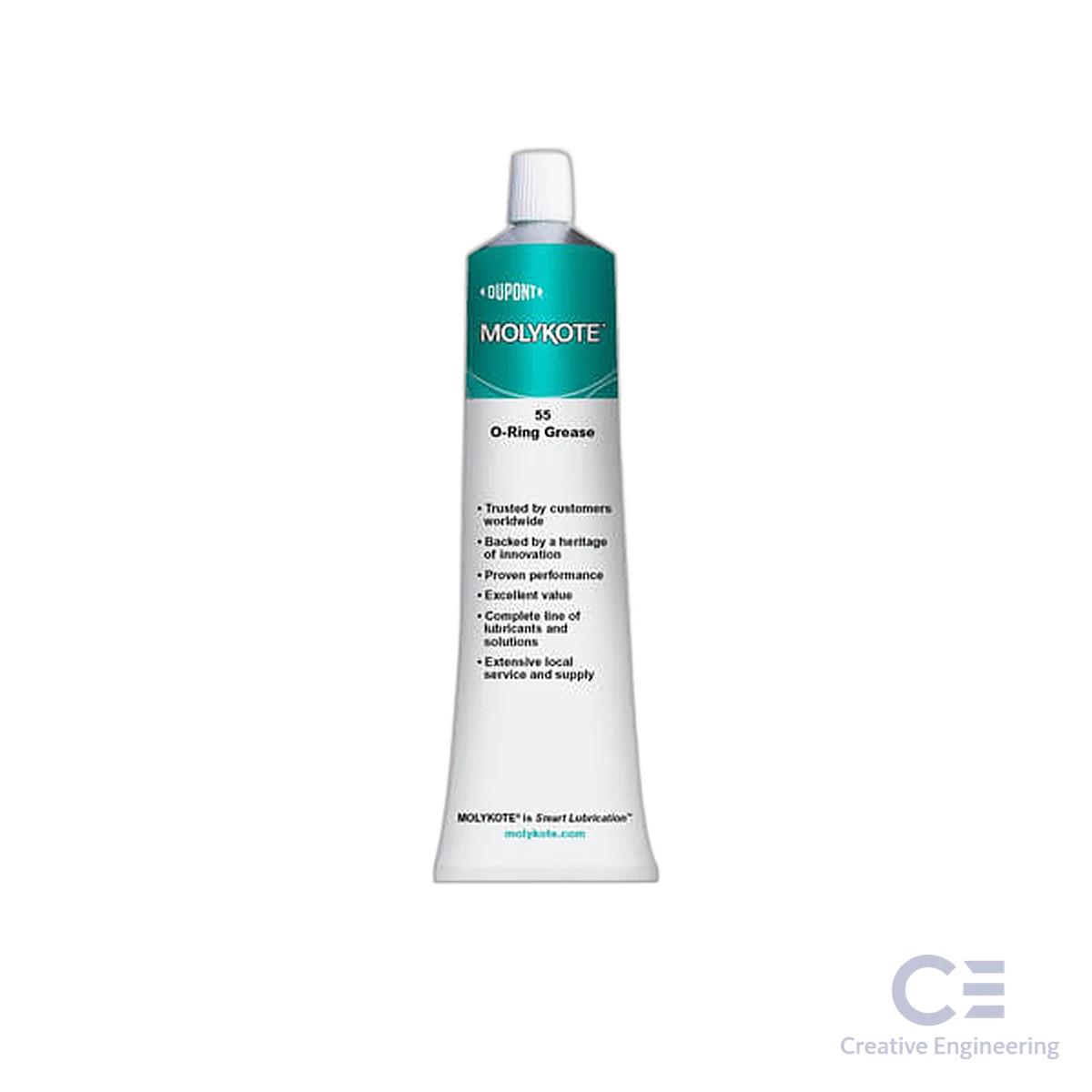 Mỡ Bôi Trơn Molykote 55 O-ring Grease 100g/túyp