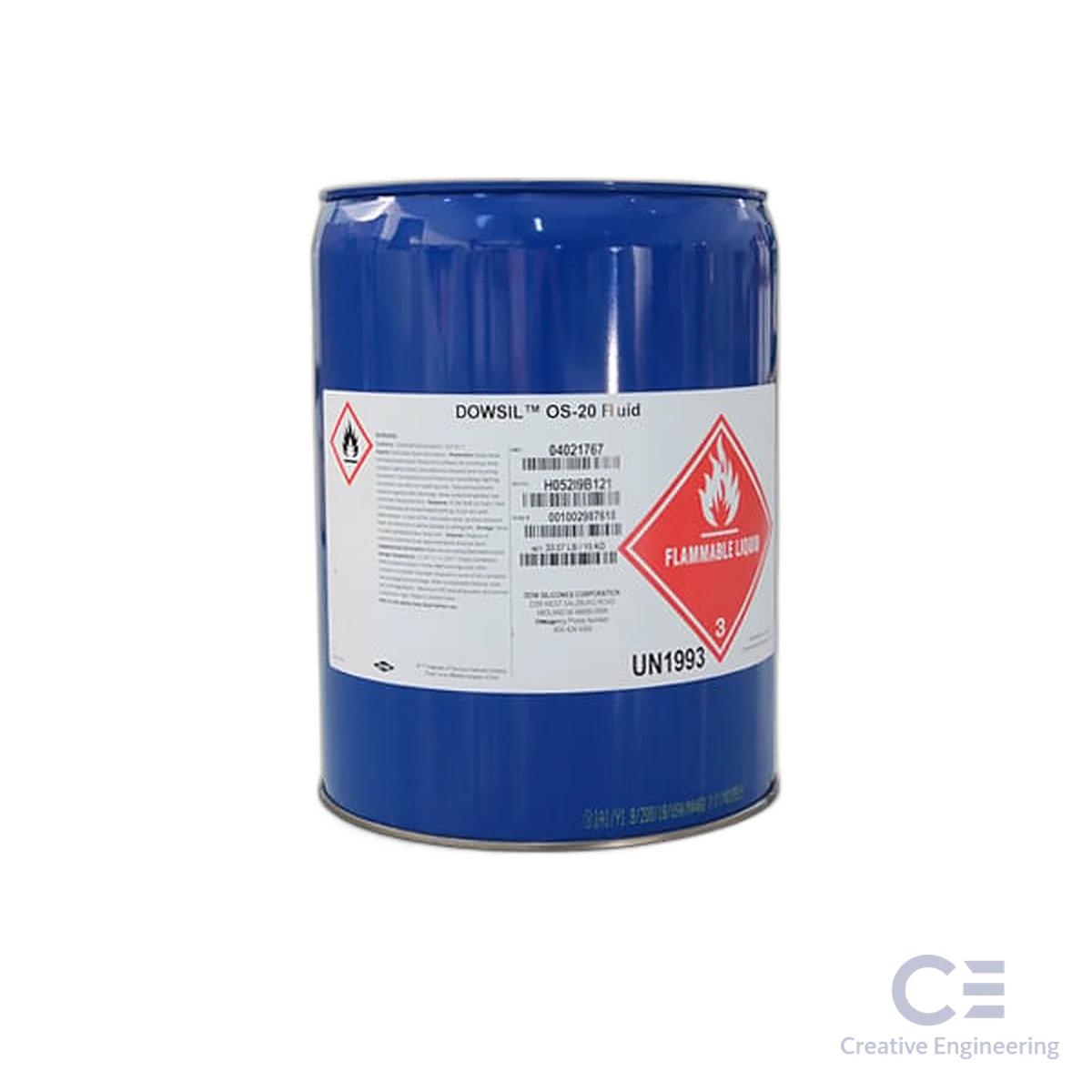Chất tẩy rửa keo DOWSIL OS-20 Fluid, 15 kg/thùng