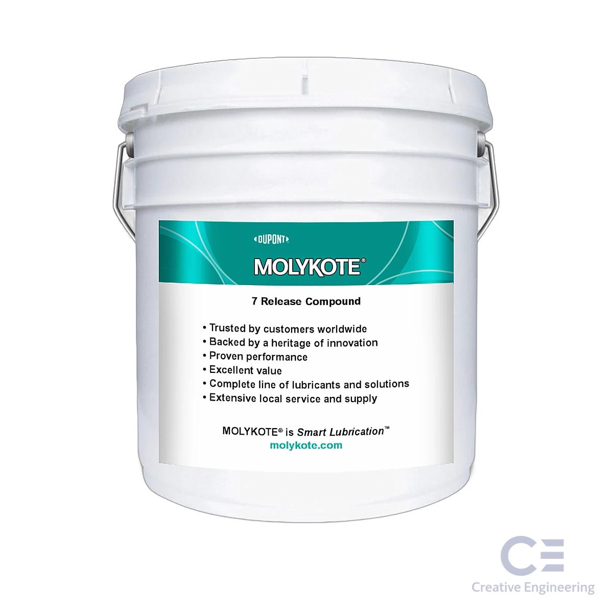Mỡ Bôi Trơn , Molykote 7 Release Compound (3.6kg/thùng)
