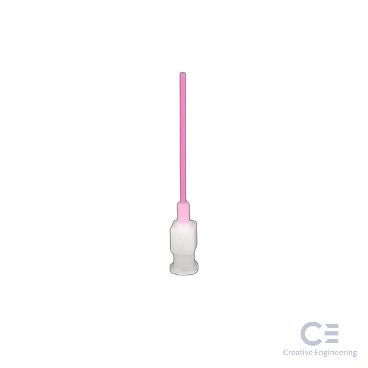 PLASTIC NEEDLE 18 GAUGE * 1 1/2" PINK ( Qty = 50 )