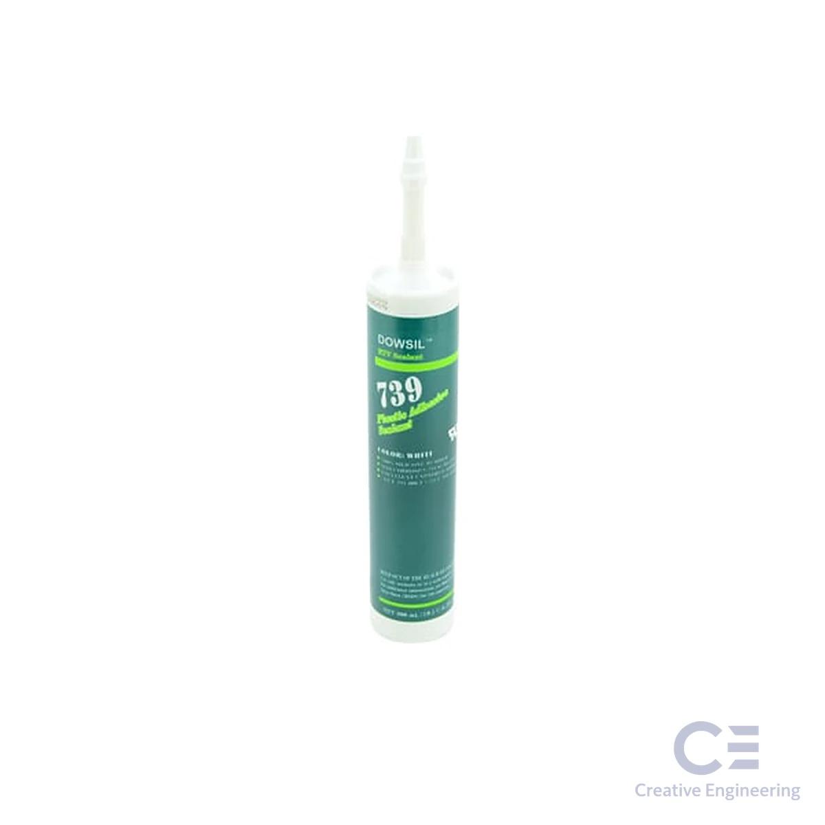 DOWSIL 739 Plastic, màu trắng, 300 ml/chai