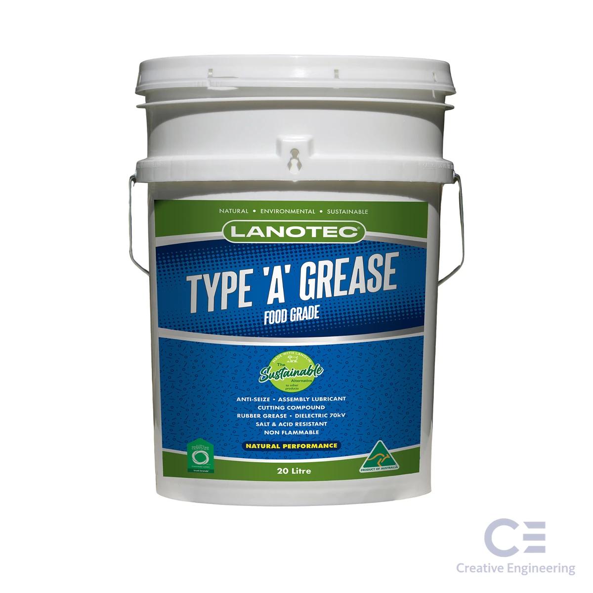 Chế phẩm dầu bôi trơn Type A Grease, 20 Lít