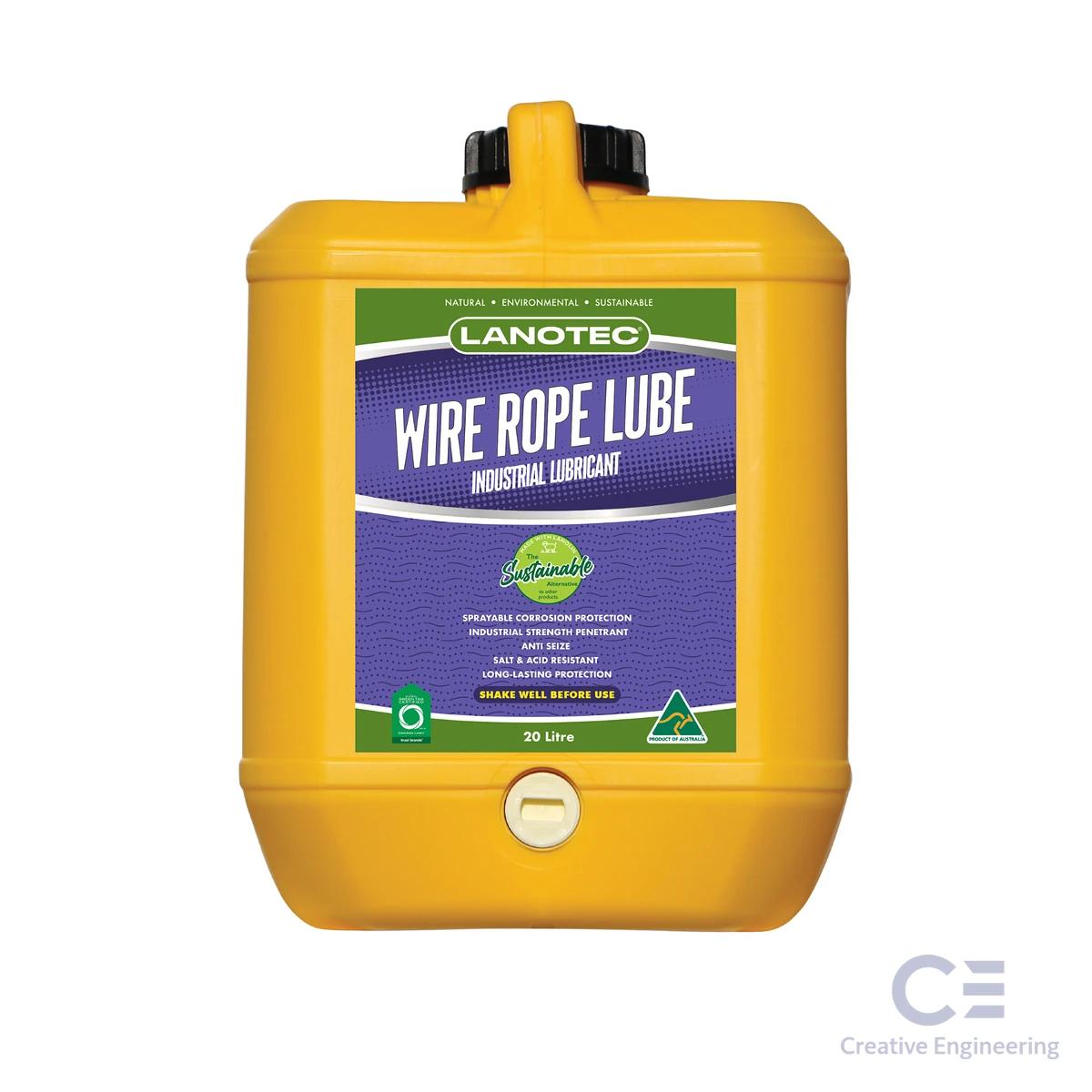 Chế phẩm dầu bôi trơn Wire Rope Lube, 20 Lít