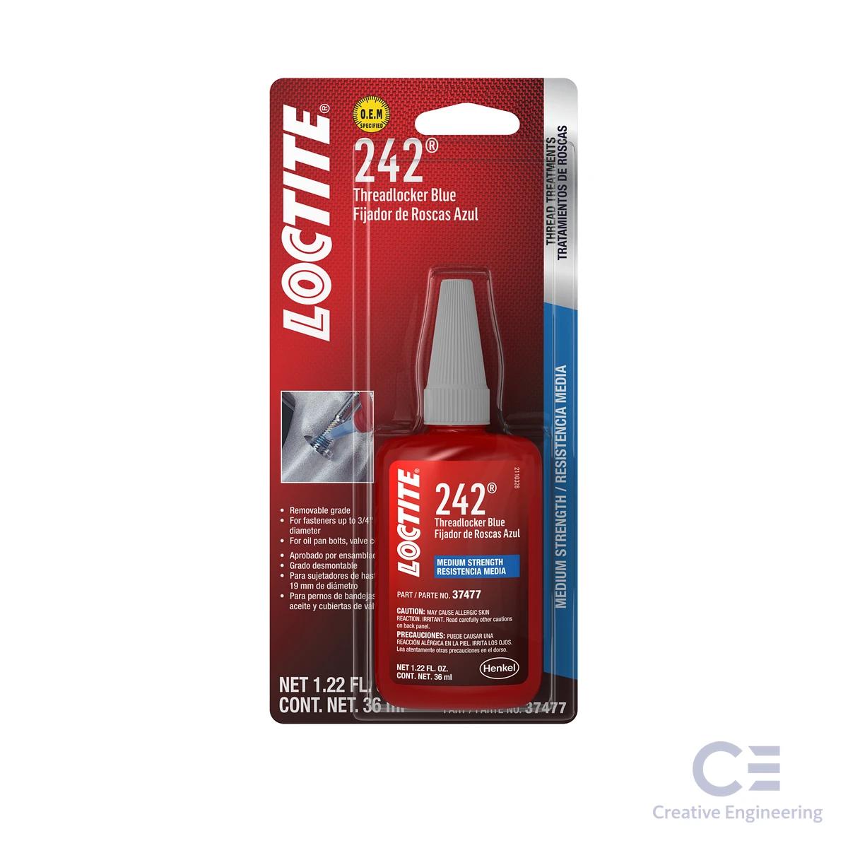 Keo dán linh kiện Loctite 242, 50ML/tuýp